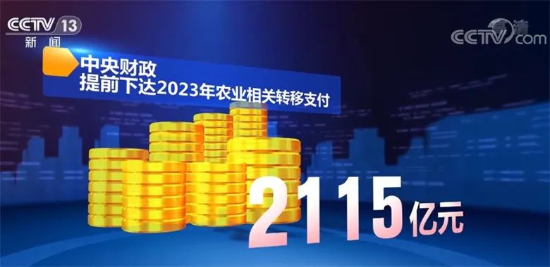 中央財政提前下達2023年農機購用補貼資金145億元 中央財政提前下達2023年農機購用補貼資金145億元